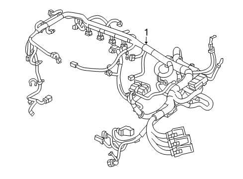 2016 Cadillac ELR Wiring Harness Diagram