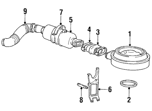 1985 Chevy C20 Suburban Air Intake Diagram
