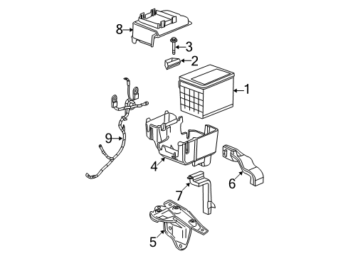 2005 Chevy Equinox Battery Diagram