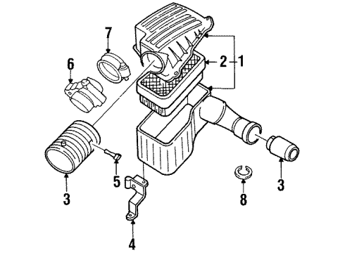 1998 Pontiac Grand Am Air Intake Diagram