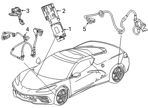 2022 Chevy Corvette Ride Control Diagram