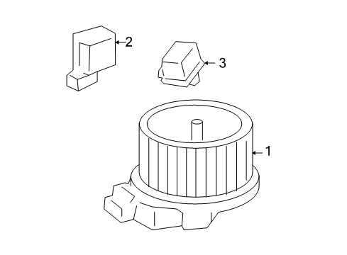 2008 Cadillac DTS Auxiliary Heater & A/C Diagram 2 - Thumbnail