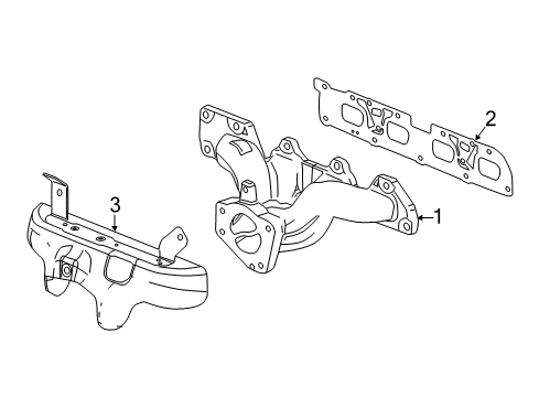 2014 Buick Verano Exhaust Manifold Diagram 1 - Thumbnail