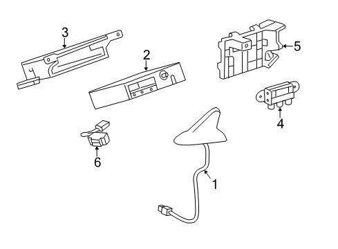 2017 Buick Verano Communication System Components Diagram