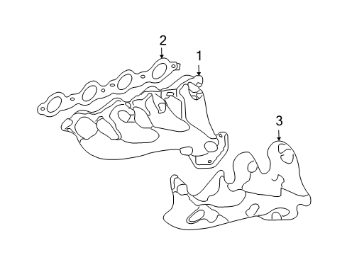 2009 Hummer H3 Exhaust Manifold Diagram