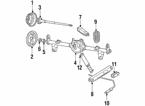 1984 Chevy Impala Rear Brakes Diagram