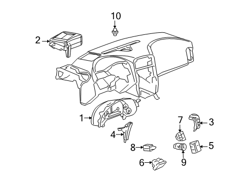 2008 Chevy Corvette Automatic Temperature Controls Diagram