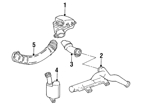 1993 Chevy Corsica Air Intake Diagram 1 - Thumbnail