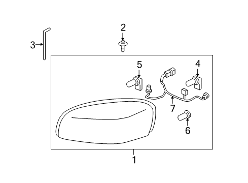 2008 Chevy Uplander Headlamps Diagram