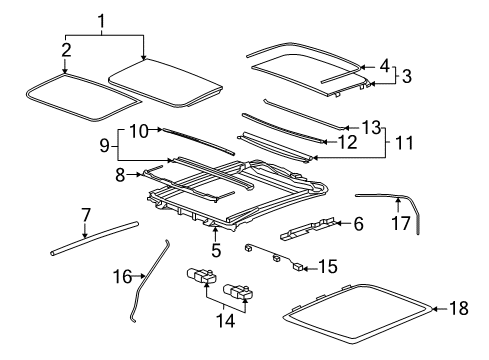 2014 Cadillac CTS Motor Diagram for 22885813