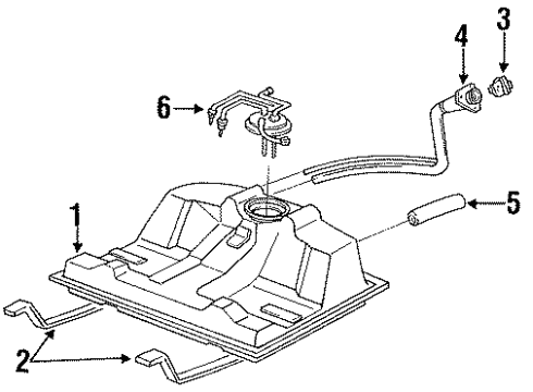 1994 Chevy Lumina Fuel Supply Diagram