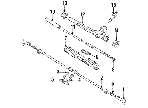 1987 Pontiac Grand Am Power Steering Pressure Hose Diagram for 26004380
