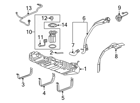 2005 Pontiac Montana Senders Diagram 4 - Thumbnail