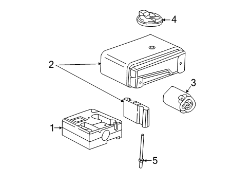 2022 Cadillac XT5 Air Compressor Diagram