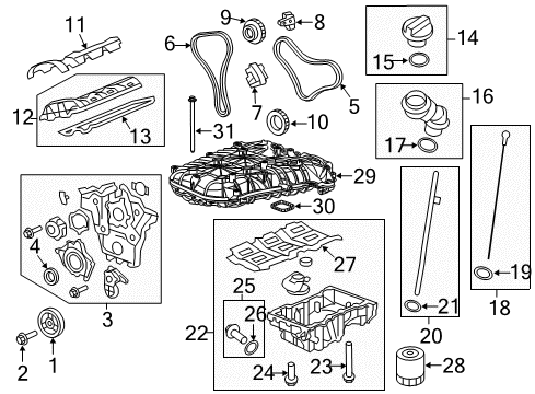 2017 Chevy Traverse Intake Manifold Diagram