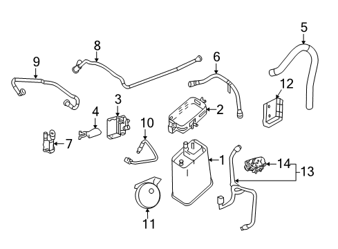 2008 Chevy Corvette Emission Components Diagram