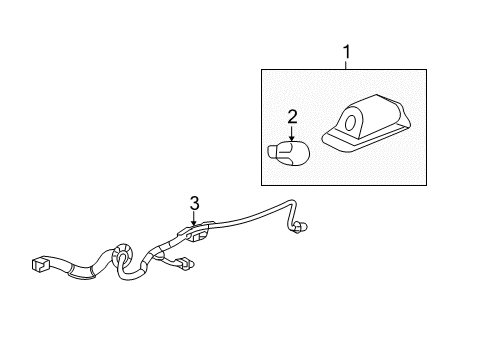 2022 Buick Encore License Lamps Diagram