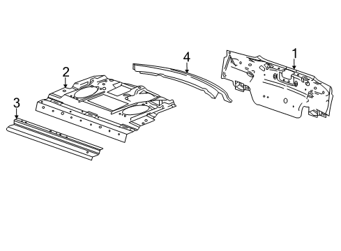 2015 Chevy Malibu Rear Body Diagram