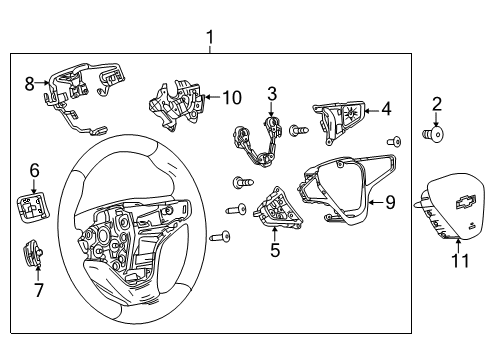 2022 Chevy Equinox Cruise Control Diagram