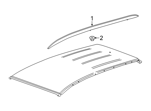 2017 Buick Envision Luggage Carrier Diagram