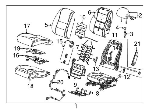 2020 Chevy Impala Heated Seats Diagram