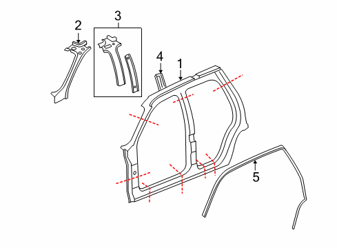 2014 GMC Yukon Uniside Diagram