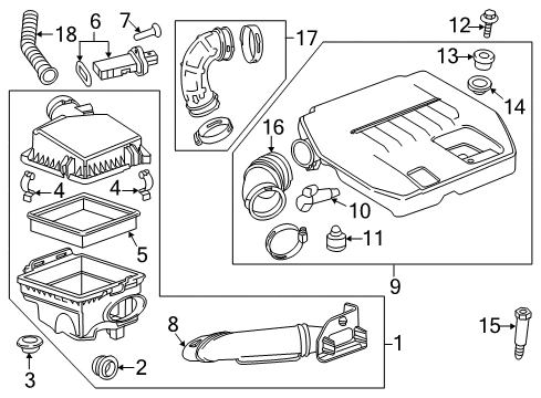 2012 Chevy Volt Air Intake Diagram