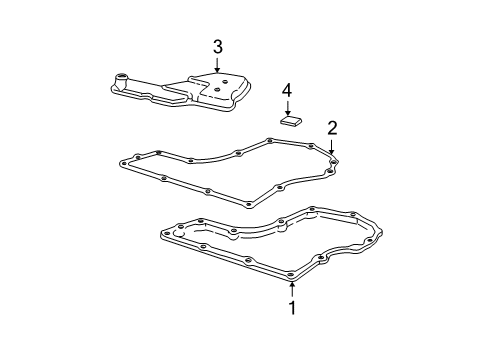 2004 Chevy Malibu Transaxle Parts Diagram