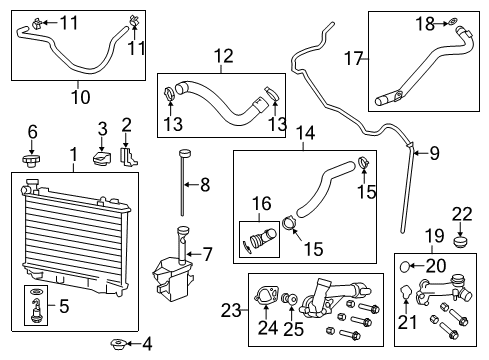 2014 Chevy Caprice Vent Hose Diagram for 92457863