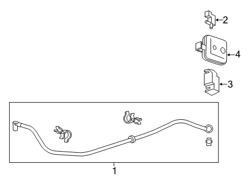 2014 Chevy Camaro Vacuum Controlled Components Diagram