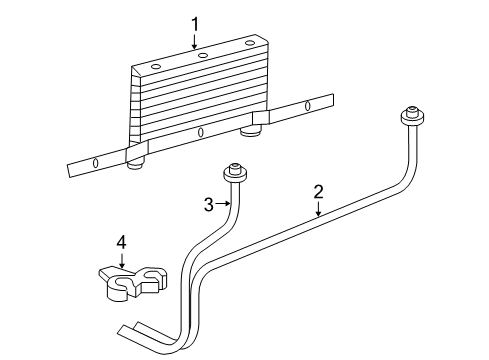 2012 Cadillac Escalade Trans Oil Cooler Diagram