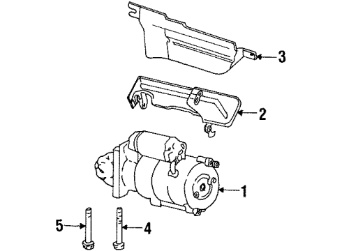 1999 GMC Yukon Starter Diagram