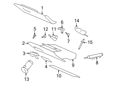 2005 Chevy Impala Glove Box Diagram