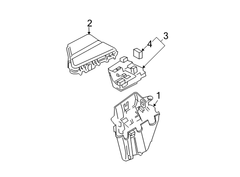 2007 Cadillac CTS Electrical Components Diagram 1 - Thumbnail