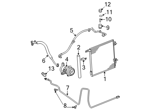 2009 Chevy Colorado Sunload Sensor Diagram for 15174892