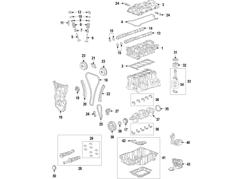 2015 Buick Regal Intake Camshaft Diagram for 12626896