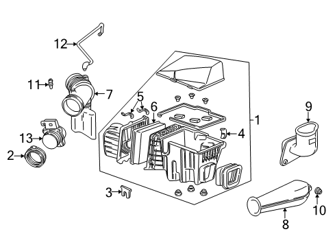2003 Chevy Venture Air Intake Diagram
