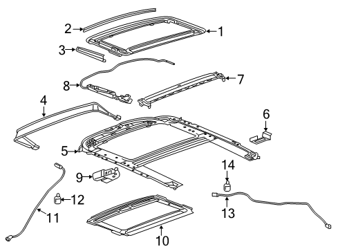 2018 Buick Regal Sportback Sunroof Diagram