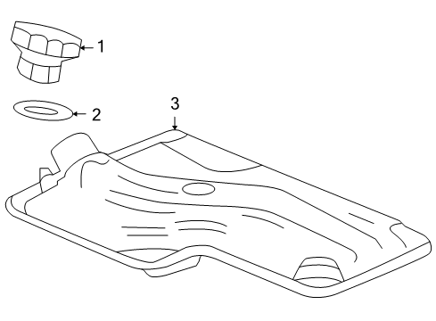 2012 Chevy Cruze Filler Cap Diagram for 24243519