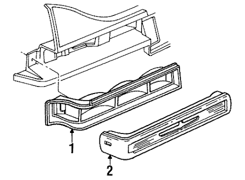 1986 Cadillac Seville Tail Lamps Diagram
