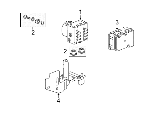 2008 Pontiac G5 Anti-Lock Brakes Diagram