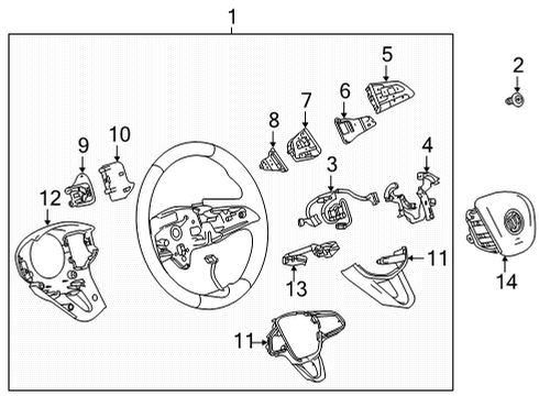 2021 Buick Envision Cruise Control Diagram