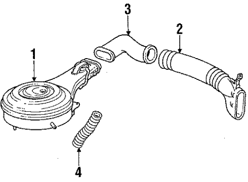 1984 Chevy S10 Blazer Air Inlet Diagram 1 - Thumbnail