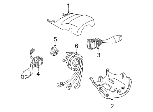 2006 Pontiac GTO Ignition Lock Diagram