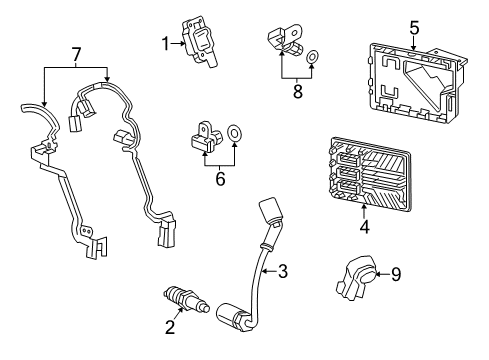 2017 Chevy Silverado 1500 Ignition System Diagram 1 - Thumbnail