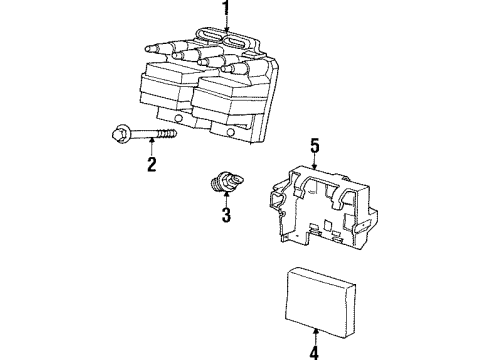 2000 Saturn SC1 Ignition System Diagram