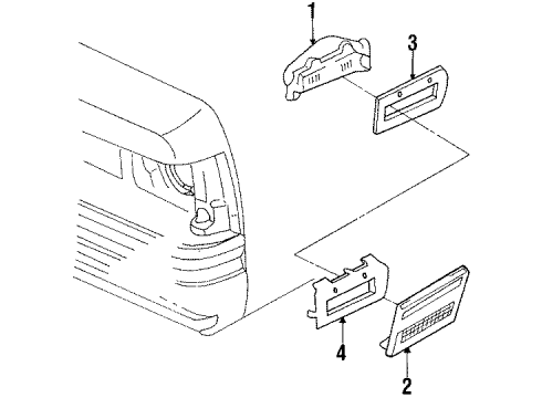 1984 Chevy Impala Corner Lamps Diagram