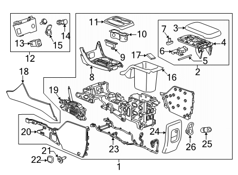 2015 Chevy Colorado Gear Shift Control - AT Diagram