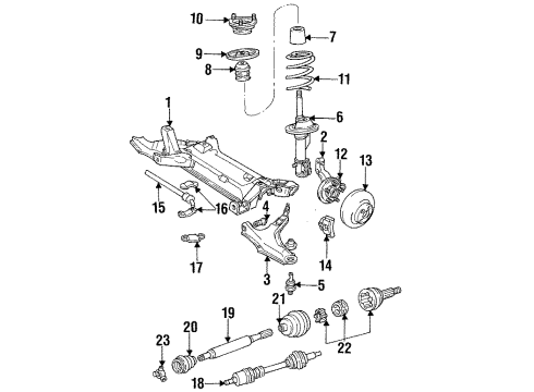 2020 Chevy Spark Steering Column & Wheel, Steering Gear & Linkage Diagram 4 - Thumbnail