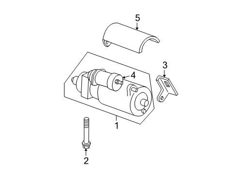 1999 GMC C2500 Starter, Electrical Diagram 3 - Thumbnail